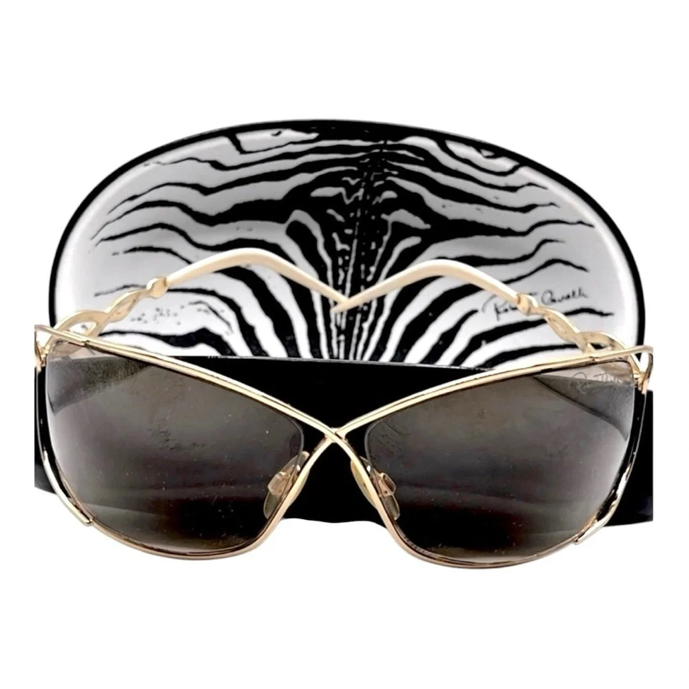 Roberto Cavalli sunglasses Women’s Oversized Designer Sunglasses - Gold